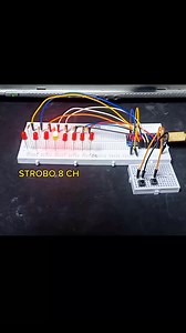 make your own 8 channel strobe light with arduino, manual and automatic #diy #project #arduino #lampustrobo #strobopolice #strobo8channel | Hakim El Tronic