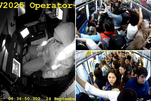 Wild video shows conductor asleep as train barrels at 50 mph, throwing riders and nearly smashing into cars