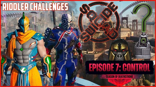 All episode 7 Riddler challenges in Suicide Squad Kill the Justice League