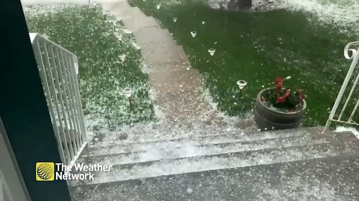 Calgary hailstorm tops Environment Canada’s annual Top 10 weather stories list | Globalnews.ca