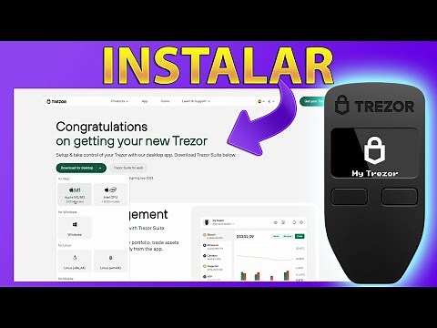 Como INSTALAR la Tresor SUITE en Mac para usar el Trezor ONE