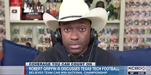 Robert Griffin III talks Texas Tech football (Preview)