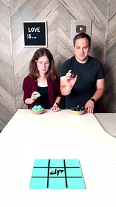 Try again Sticky Tic Tac Toe @Dude Perfect #boardgame #competition #familyfun | Brinathancollins