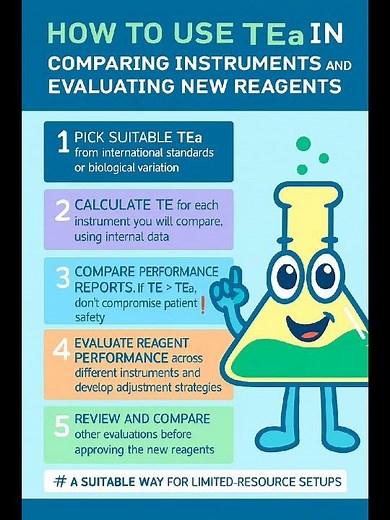🧪 How to Use Total Allowable Error (TEa) in Evaluating Devices and Reagents