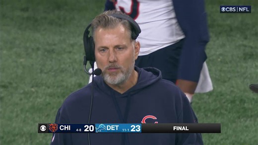 Bears final play ends poorly as times runs out