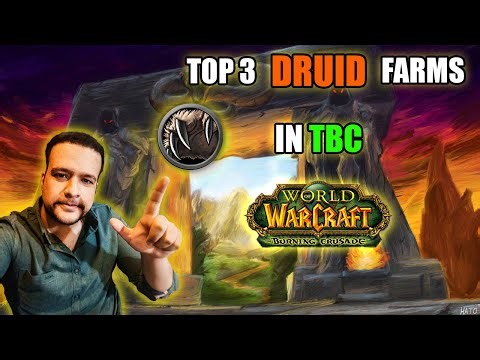 💰 TBC GOLD GUIDE: Top 3 Druid Farms - Make 500g/hr EASILY! (Sethekk halls not nerfed yet !)