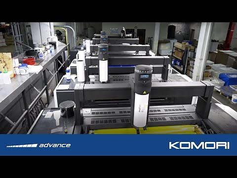Mainline Printing Discusses Their New Komori GL640+C Advance Press and Komori Partnership