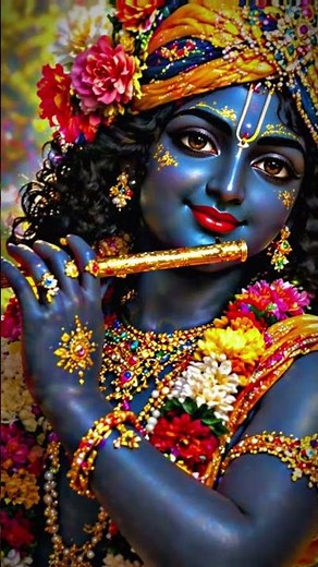 🌺🌿 मैं वृंदावन चला जाऊं कभी #radha #krishna #bhajan