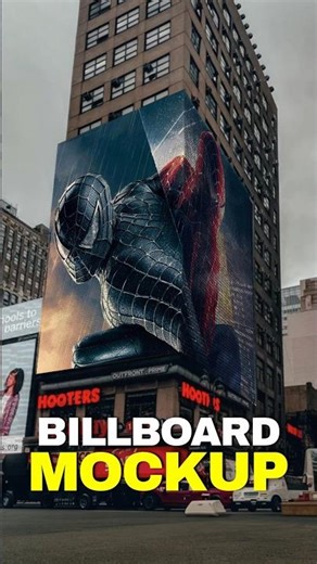 This 3D Billboard Looks REAL 😱 | Photoshop Tutorial