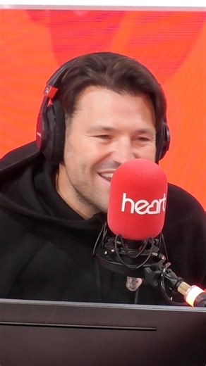 It had to be done 🤣 Sadly Olly is off with a a sick bug this weekend so Mark seized the moment and played the first EVER Olly Murs track on Saturday Breakfast! We're still waiting for the day that Olly gets a chance to play his own song but which one should it be? 👀🎶 | Heart