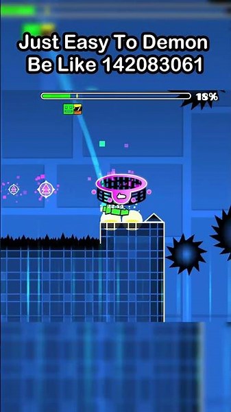 30 SEC From Easy To Demon In Geometry Dash