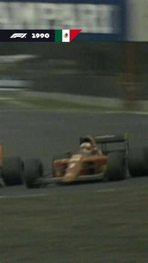 One of the most iconic overtakes EVER from Nigel Mansell! 🤩 #F1 #Formula1 #MexicoGP | F1