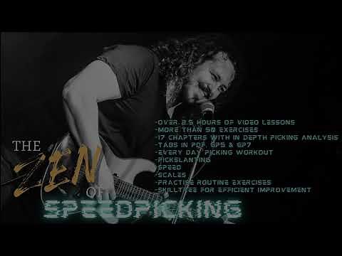 Boost your picking technique with "THE ZEN OF SPEEDPICKING"