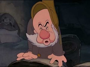 Sneezy's sneezes | Snow White and the seven Dwarfs (1937)