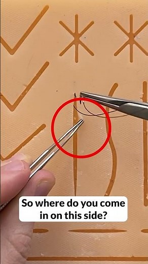HOW TO SUTURE 🪡 LIKE A PLASTIC SURGEON! 🧑‍⚕️ RUNNING SUBQ SUTURE