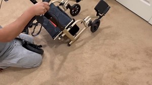 Watch Installation of WALK MATE 2 In 1 Rollator Walker with Seat on Amazon Live