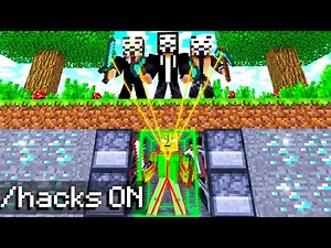 Minecraft SPEEDRUNNER vs. HACKER