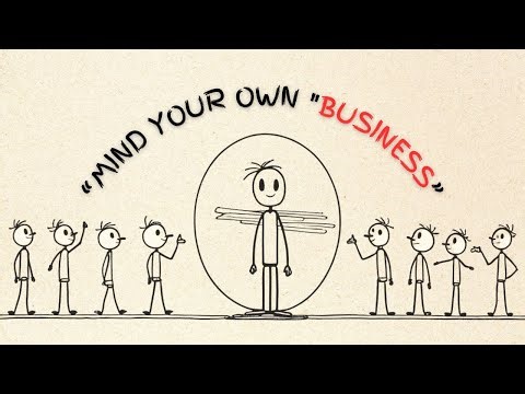 Mind Your Own Business (This Will Change Your Life) #innerpeace
