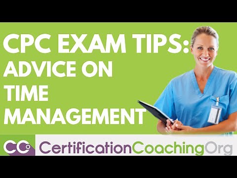 CPC Exam Tips — Advice on Time Management