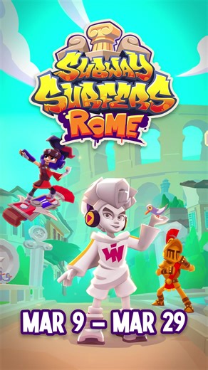 Subway Surfers World Tour Returns to Rome!