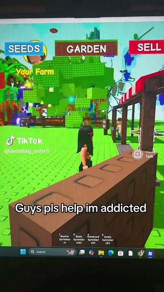 It’s bc of @Dani || #viral #fyp #growagarden #addiction #games #roblox