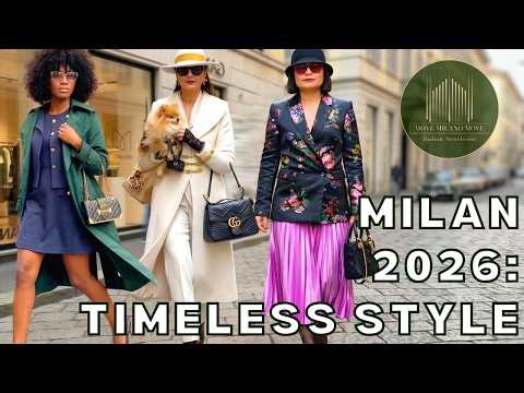 ITALIAN MARCH STREET STYLE 2026: Quiet Luxury and Timeless Elegance | Milan Fashion Trends