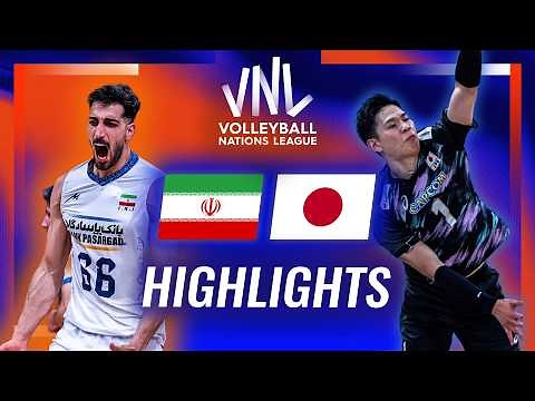 Iran 🇮🇷 vs. Japan 🇯🇵 - Highlights | Week 2 | Men's VNL 2026