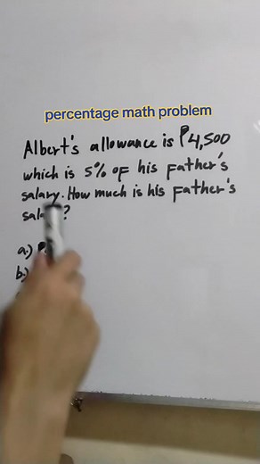 Understanding Percentage Math Problems