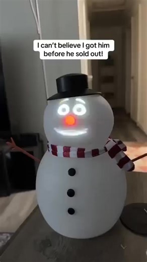 “Make this Christmas extra magical with Frosty the Animated Snowman! ❄️ He’s not just a cute decoration—his animated face brings holiday cheer to life. Perfect for your home, porch, or Christmas party. US friends, imagine the smiles when Frosty greets your guests. Grab yours now and let the festive fun begin! 🛒” | Dailygoodsnest.com