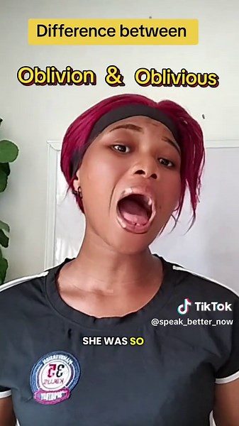 Understanding Oblivion and Oblivious: Key Differences