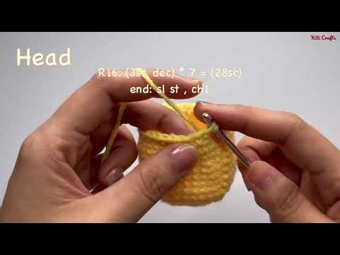Crochet Pooh Tutorial 🧸 | Claw Machine Stuffed Toy Inspired (Step-by-Step)