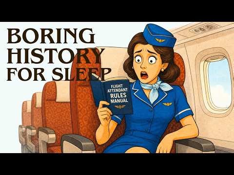 The INSANE Rules 1960s Flight Attendants Were Forced to Follow | Boring History for Sleep
