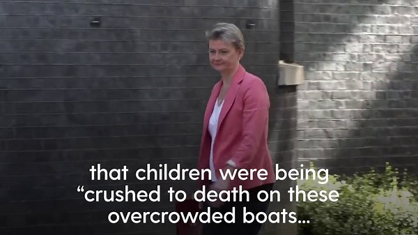 Suspected migrants seen crossing Channel