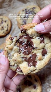 15K views · 134 reactions | Chocolate chip cookies ( makes 9-10...