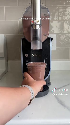 Chocolate Milkshake Recipe in the Ninja Slushi