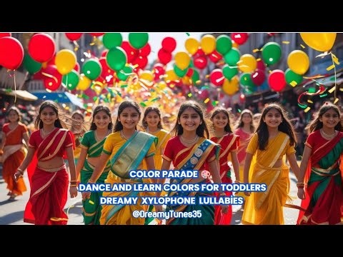 🎨 3 Color Parade – Xylophone Edition | 2-Hour Kids Music