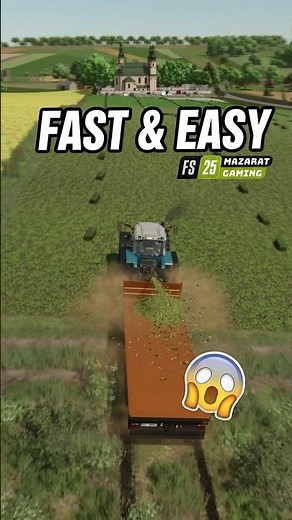 Auto-Load Bale Trailer 🚜💨 | Fast & Easy Bale Transport in FS25