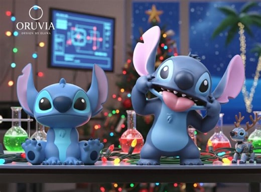 Stitch Figures 3D STL Files - Etsy