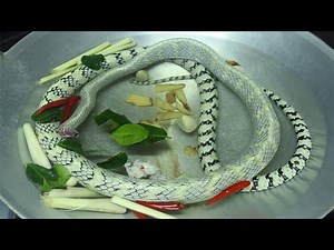 Supper Yummy Snake Soup | Clean and Cook Snake Soup