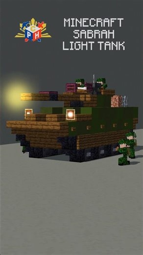 Minecraft Light Tank #minecraft #minecraftanimation