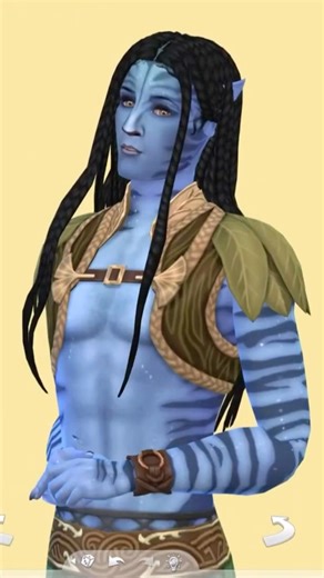Avatar in the Sims 4! #avatar #fireandash #sims4 #disney #sims #cas #fyp