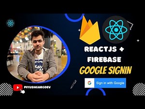 Firebase Google Authentication React | Firebase Authentication with Google | Firebase React