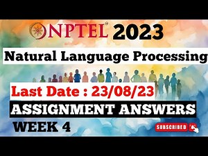 Natural Language Processing Week 4 Assignment Answers | NPTEL | ateeq10