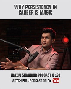 37K views · 680 reactions | "Persistency in a career is akin to magic, as it weaves a spell of continuous growth and achievement. Like a magician honing their skills, those who persist in their chosen path develop expertise and resilience, ultimately conjuring success from challenges. This magical quality of persistence turns dreams into reality and paves the way for long-lasting fulfillment and accomplishment." #obessed #success #magic #journey | Naeem Sikandar | Facebook