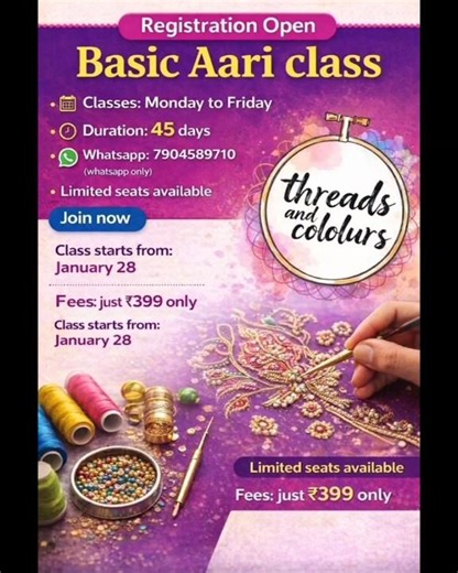 Aari Basic Course//#aaricourse #basiccourse #beginnersstitch #stitch #basic #class #course#aari