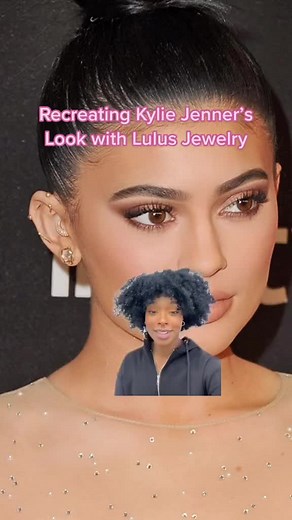Re-Creating Kylie Jenniers Ear Style #reels #kylie #kyliejenner #earrings #earstuds #earstuds #earstack #earstyle #earstyling | Lulu Ave Jewelry • Styling • Piercing