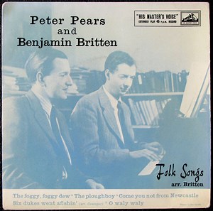 Peter Pears And Benjamin Britten - Folk Songs