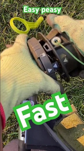 How to remove Ryobi trimmer head fast #ryobi #diy #lawn #trimmer #removehead #replace #takeoff