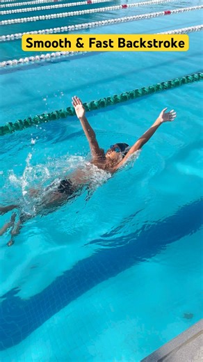 Smooth & Fast Backstroke #shortsfeed #video #backstroke