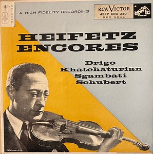 Jascha Heifetz - Heifetz Encores